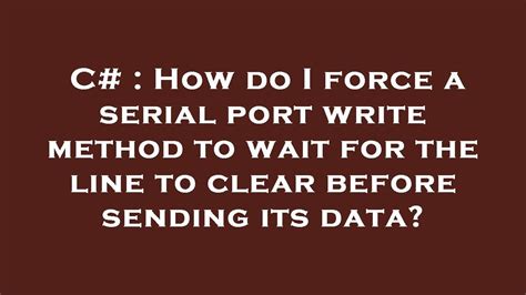 Image result for C# Serial Port Read Example
