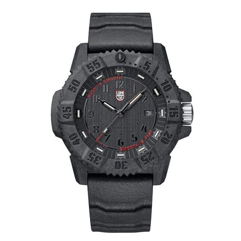Luminox Stainless Steel Sea Date Quartz Dial Color Grey Analogue Watch ...