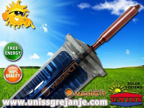 Uniss Grejanje - SOLARNE VAKUUMSKE CEVI | Solarni vakuumski kolektori ...