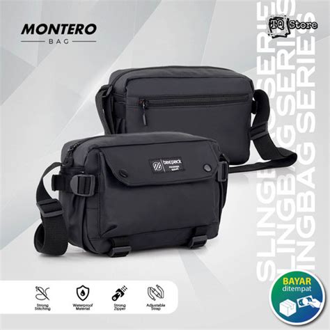 Promo Tas Selempang Slingbag Pria Waterproof Anti Air Baepack Distro ...