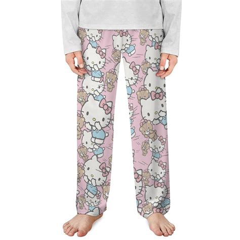 Hello Kitty pjs for Kids Pajama Pants Hello Kitty Merch for Girls Boys ...