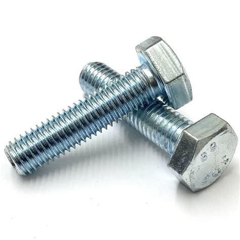 M20 x 40mm Hexagon Head Fully Threaded Set Screws/Bolt High Tensile ...