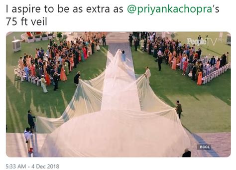 Priyanka Chopra’s 75-feet veil gets trolled, sparks hilarious memes ...