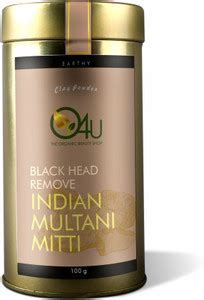 O4U 100% Natural, Pure Organic Multani Mitti Powder for Hair & Face ...