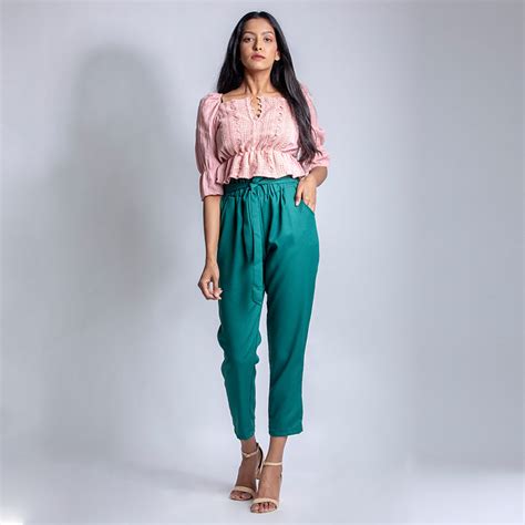 Cut Work Crop Top - Color Theory