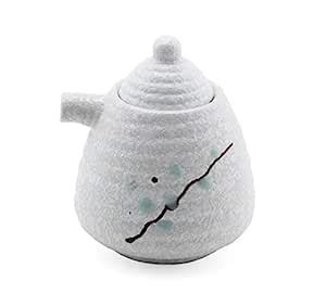 Happy Sales HSSD-WHCB25, Japanese Style Earthenware Ceramic Oil ...
