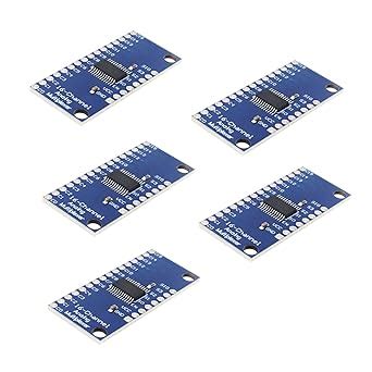DiGiYes 5Pcs CD74HC4067 CMOS 16-Channel Digital Analog Multiplexer ...