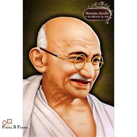 Pnf Leaders 4 Decorative Art Print of Indian Freedom Fighter Mahatma ...