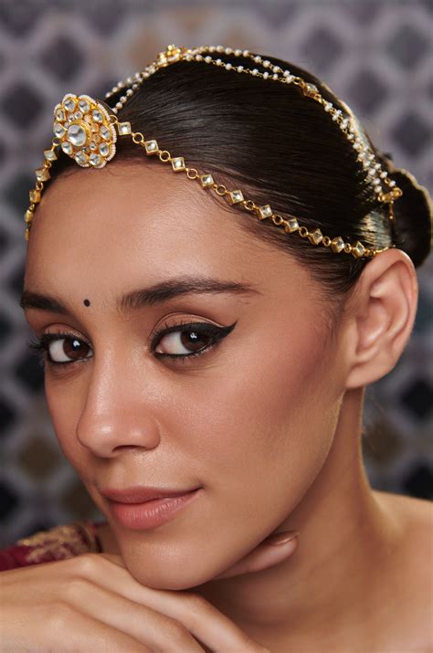 Qushi Kundan Borla Mathapatti – Paisley Pop Shop