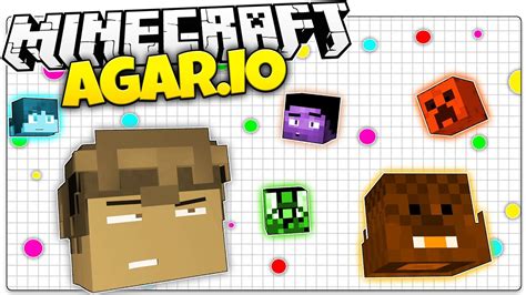 Minecraft | AGAR.IO in Minecraft! | Blob Wars (Minecraft Agario) - YouTube