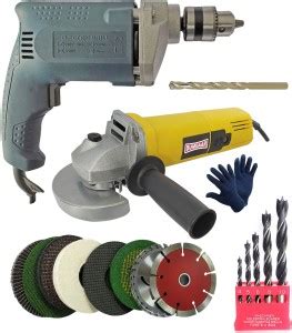 DUMDAAR 3 Month Warranty Electric machine & 1pc Masonry, Angle Grinder ...