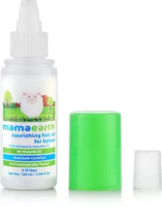 Mamaearth Nourishing Hair Oil for Babies 100 ml - Cureka
