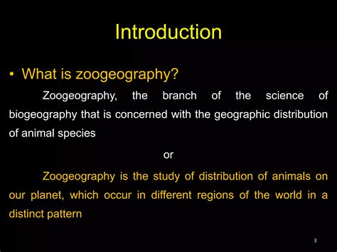 ZOOGEOGRAPHY | PPTX