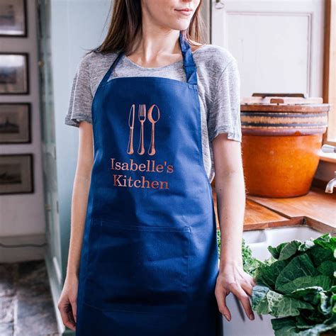 Personalised My Kitchen Apron | Personalized aprons, Apron designs ...
