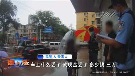 【德与法】雨夜、豪车，车内3万元现金被盗！_胶东头条_手机胶东在线