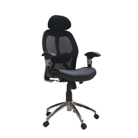 Buy High back Mesh Chairs India | Mesh Office Chairs |Black