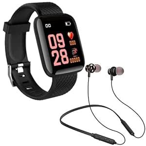 Veera D116 Smart Watch Men Women Waterproof Wristband Blood Pressure ...