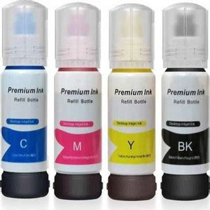 ENKART 001 / 003 Refill Ink For Use In EcoTank L3151 Printer Black ...