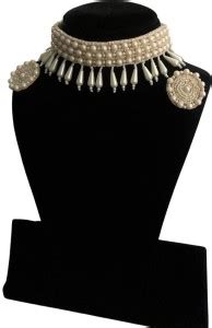 SSN Global Alloy White Jewellery Set Price in India - Buy SSN Global ...