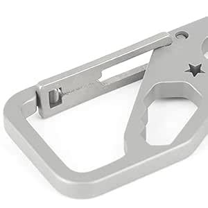 Buy LOOM TREE® 3 in 1 Keychains Multitool Charms Titanium Alloy for ...