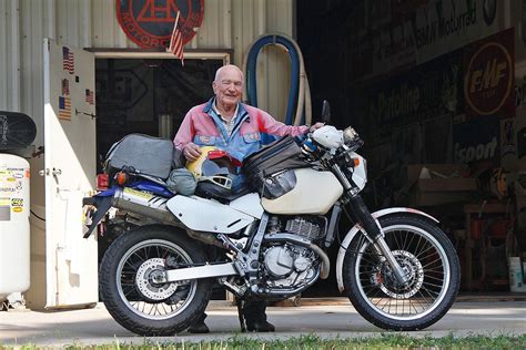 90-Year-Old Rider and his 2005 Suzuki DR650 | Motorcyclist