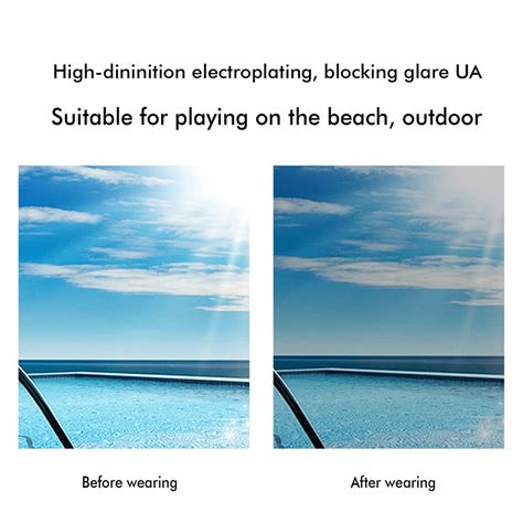 Blue Fish Dual Glass Frame Sun protection & Swimming Goggles for Kids ...