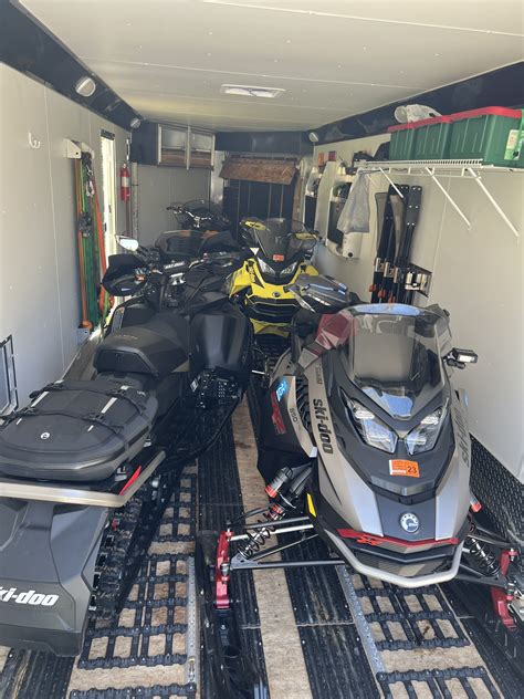 How Many Sleds in a 7 x 25 enclosed trailer | Ski-Doo Snowmobiles Forum