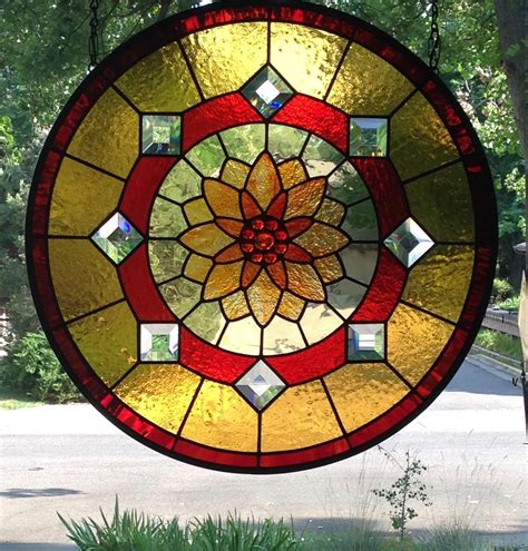 Round Stained Glass Window Designs - Glass Designs