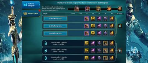 Image result for Raid Shadow Legends Referral Program