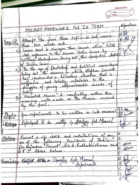 Image result for 5 Week Assignment Class 10