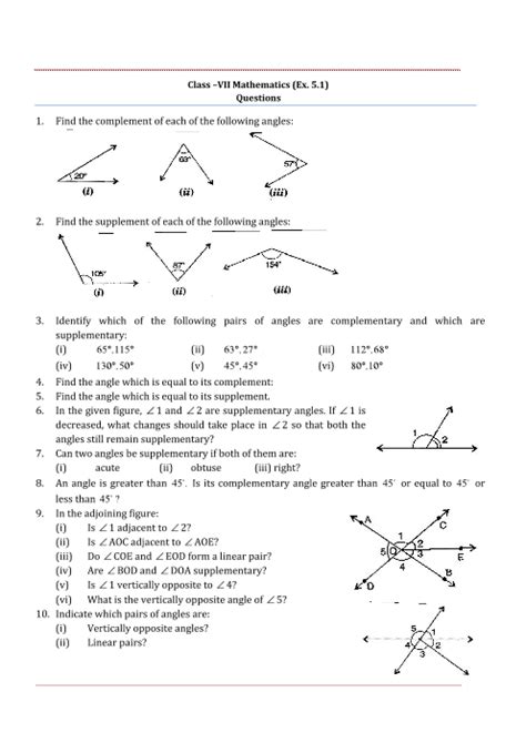 Class 7 Maths Chapter 5 Exercise 5.1 Question 8 的图像结果