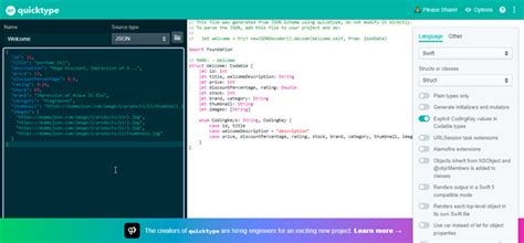 Image result for Typing JSON
