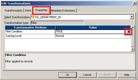 Image result for Filter Transformation in Informatica