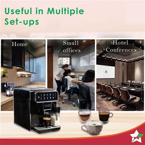 Regenta Fully Automatic Coffee Machine | For brewing Americano, Cappuc