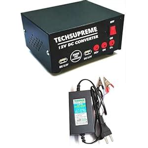 TECHSUPREME 200 Watt Converter 12v DC to AC Inverter kit - SMPS, Lap ...