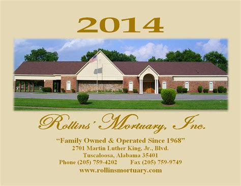 Rollins' Mortuary, Inc. | Tuscaloosa AL