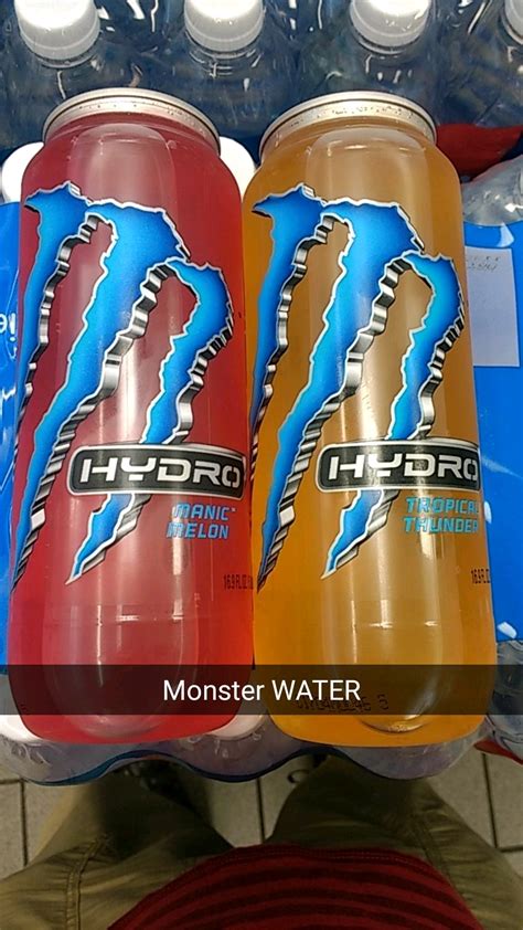 Monster Hydro - Monster's energy water! : r/energydrinks