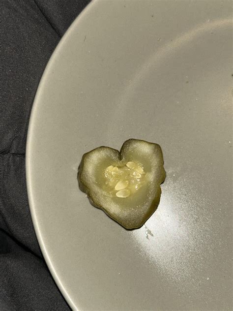 I was snacking on a pack of the Oh Snap! Dilly Bites and look what I ...