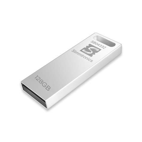 Simmtronics 128GB Metal USB Flash Drive with Metal Body | High-Speed ...