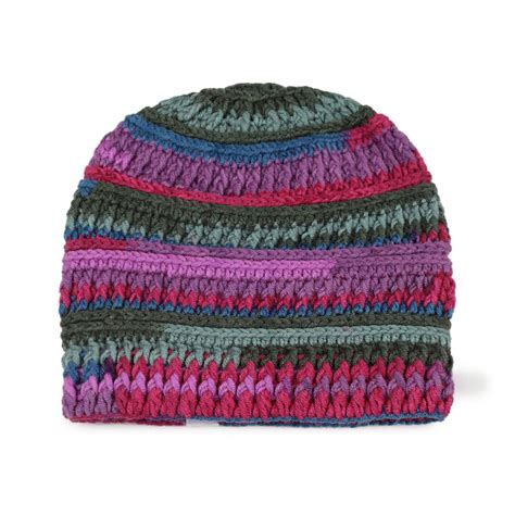 Handmade Self design Crochet Beanie - 3339 – Magic Needles