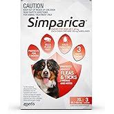 Zoetis Simparica 80mg Chewable Tablets For Dogs >20-40 kg (44-88 lbs ...