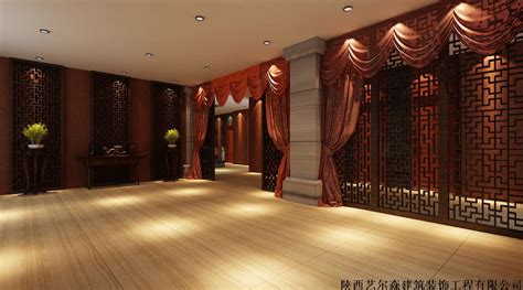 1500平方米饭店室内平面布置设计图片下载_红动中国