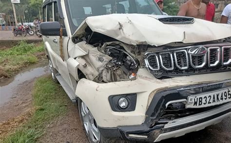 Suvendu Adhikari's convoy hit by speeding truck, BJP says 'In Mamata ...