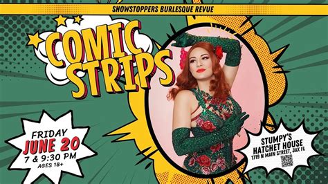 Showstoppers COMIC STRIPS Burlesque Revue -June 20, 2025, Stumpy's ...