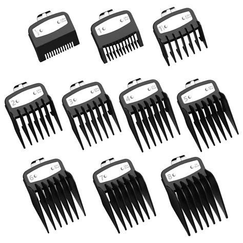 Clipper Guards Cutting Guides for Wahl Clippers with Metal Clip-Cutting ...