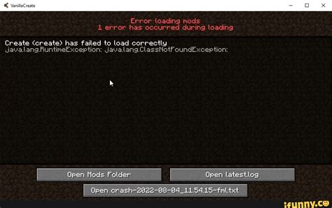 Image result for Mod Loading Errors