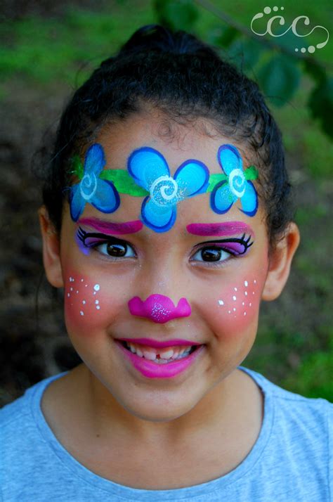 Trolls Face Paint 的图像结果