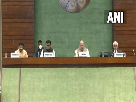 Amit Shah chairs Consultative Committee meeting of MHA on coastal security