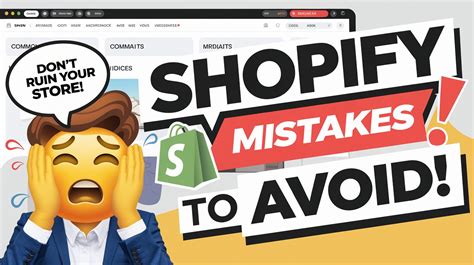 Thinking of building a Shopify store? Make sure you avoid these mistak ...