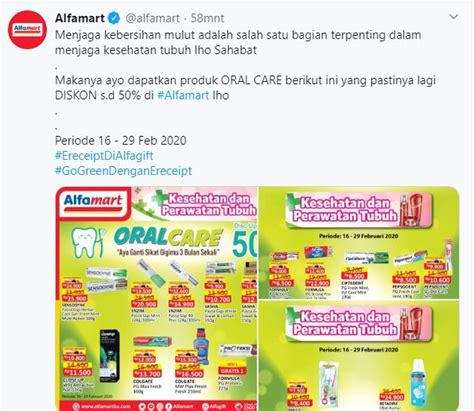 Promo Alfamart 16-29 Februari 2020, Pasta dan Sikat Gigi Murah